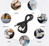 Cable de Alimentación de Alta Calidad Wavelink 5521, Cargador USB de 5V a 12V para Router