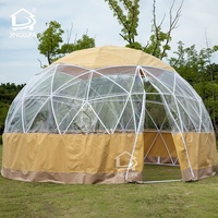 Tenda Kemah, untuk pesta, berkemah, rumah kaca, tenda kubah igloo taman, bening transparan, mewah, 2.9m 3.6m