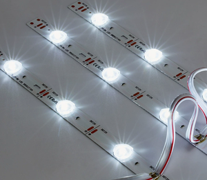 SMD2835 Aluminum Profile <b>LED</b> <b>Bar</b> <b>Light</b> 12V IP20 600lm/m Remote Control Dimmable Showcase Cabinet Counter Lighting - Product Image 2