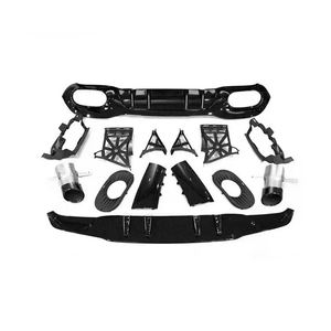 Diffuseur arrière <span class=keywords><strong>A45</strong></span> en plastique ABS durable, <span class=keywords><strong>prix</strong></span> d'usine, nouveau, embout de tuyau d'échappement <span class=keywords><strong>AMG</strong></span> pour Classe A W177 2019-2025, finition brillante sport - Product Image 4