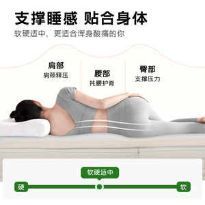 Yupin Home Furnishings Ice Silk Mattress 25cm Thick Cooling Medium Firmness 180x200cm Bedroom Adult Mattress - Product Image 5