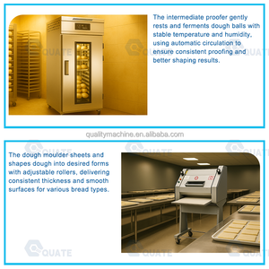 Línea de Producción de Pan Pita y Pan Plano Totalmente Automatizada con <span class=keywords><strong>Horno</strong></span> Avanzado y Soluciones de Fermentación <span class=keywords><strong>para</strong></span> Uso Comercial - Product Image 3