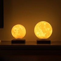 Vente chaude Veilleuses Lévitation Flottant Lune Lampe De Table Prix Usine Magnétique Led 3D Lune Lampe