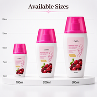 Nettoyant intime féminin OEM ODM sous marque privée, antibactérien, pH équilibré, hypoallergénique, formule personnalisée, pour l'hygiène féminine