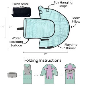 Station à <span class=keywords><strong>langer</strong></span> pour bébé résistante à l'eau personnalisée ISO9001 usine 3 en 1 embrayage à couches matelas à <span class=keywords><strong>langer</strong></span> portable - Product Image 2