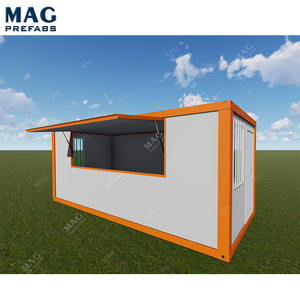 Maison conteneur pliable de type Z, préfabriquée, <span class=keywords><strong>kiosque</strong></span> de café, boutique conteneur - Product Image 3