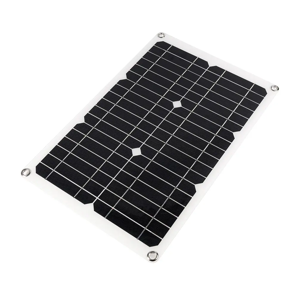 Linh hoạt quang điện PV Tấm pin mặt trời nhỏ panel năng lượng mặt trời bệnh zona 30W 50W 18V Monocrystalline silicon năng lượng mặt trời sạc không thấm nước