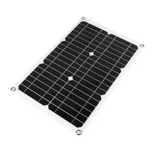 Esnek fotovoltaik pv güneş panelleri küçük güneş paneli shingles 30W 50W 18V Monocrystalline silikon güneş enerjisi şarj cihazı su geçirmez