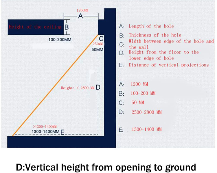 Electric Remote Control Attic Ladder Loft Door Ladder