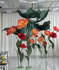Fiore Gigante <span class=keywords><strong>di</strong></span> <span class=keywords><strong>Carta</strong></span> Personalizzato, <span class=keywords><strong>Papavero</strong></span> Gigante per Decorazioni Matrimoniali, Eventi e Vetrine, Colore e Dimensioni Personalizzabili - Product Image 1
