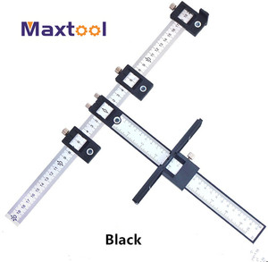 Regolabile punzone guida trapano strumenti manuali grado fai da te Cabinet Hardware Jig per l'installazione di maniglie OEM supporto personalizzato - Product Image 2