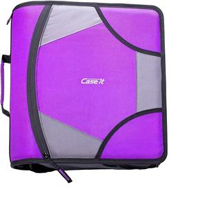 Estuche de Lujo Case-it Factory con Cierre de Cremallera, Portadocumentos de Viaje para Laptop/Tablet de 15 Pulgadas, Organizador Ligero - Product Image 1