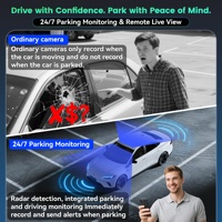 Caméra embarquée intelligente 4G à double objectif 1080P avec suivi GPS, enregistreur vidéo pour la sécurité automobile, surveillance du stationnement, surveillance de la flotte de taxis, surveillance cloud