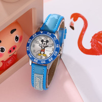 Bomache – montre à quartz analogique en alliage de cuir PU pour enfants, style tendance 9922