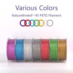 Lyjenny HS PETG filamento de impresora 3D a granel 1KG gris metálico 1,75mm textura de Metal calificado al por mayor varillas de plástico 3D - Product Image 5