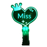 Bâton lumineux LED en acrylique pour concert, bracelet lumineux, lampe torche de soutien, impression personnalisable, style ROMANCE/Anime