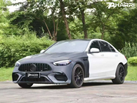Nouveau kit carrosserie complet Pharri pour Mercedes Classe C W205 2015-2021, mise à niveau 2022+ W206 C63 AMG, capot, ailes, phares, pare-chocs, garantie 1 an