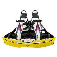 Go-Kart Eléctrico de Doble Asiento para Familias, Kart de Carreras