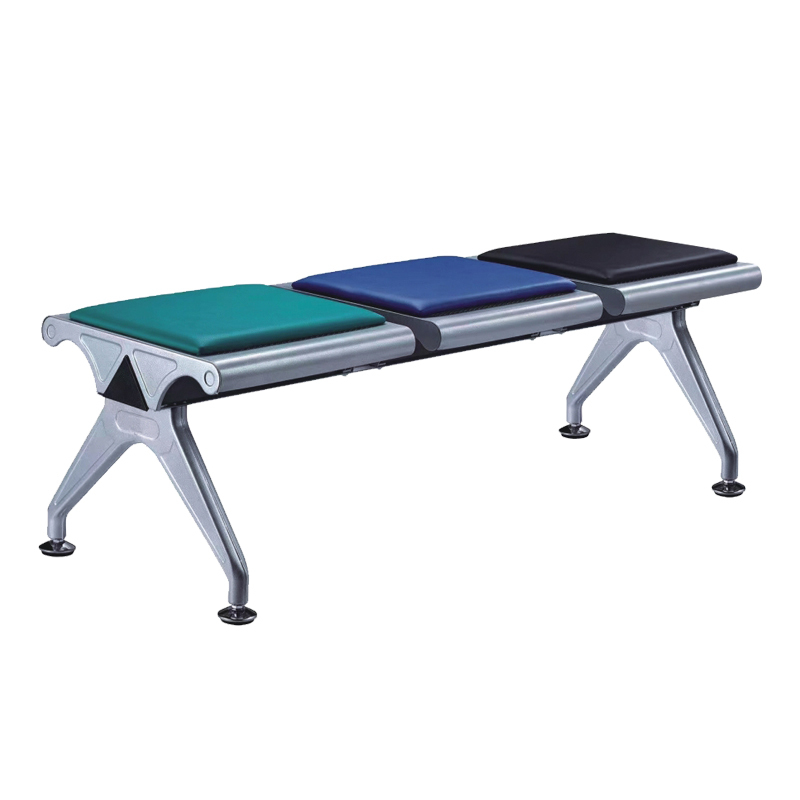 Modern Without Backrest Waiting Chair Three