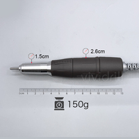 Machine à ongles STRONG MAX 211, 35000 tr/min, micro-moteur à balais, outils professionnels pour le nail art, prise EU