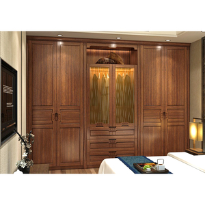 Placard de chambre à coucher en bois <span class=keywords><strong>Massif</strong></span> porte armoire attelle <span class=keywords><strong>dressing</strong></span> armoire - Product Image 2