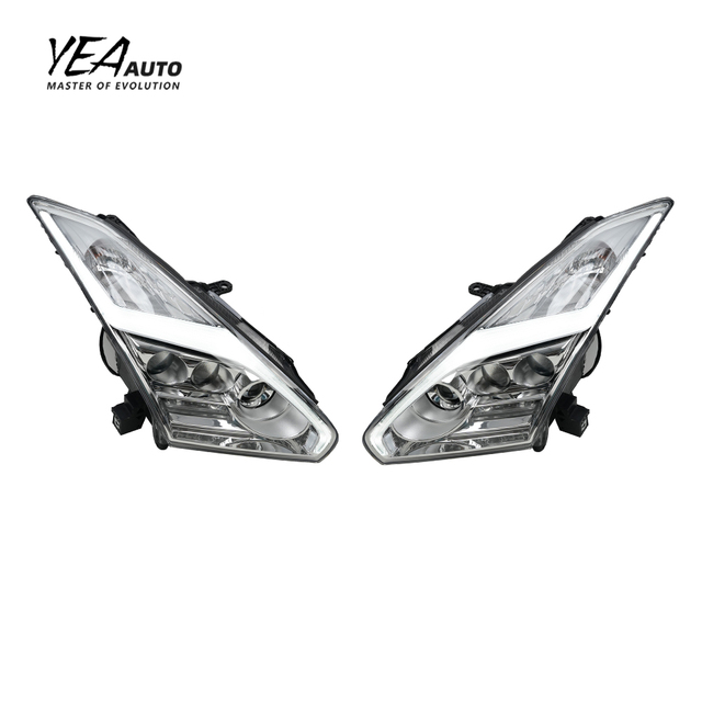 Headlight Modified LED Lens for Nissan GTR Head Light Led Headlights Headlamp for GTR R35 GT-R 2008-2023 Plug and Play