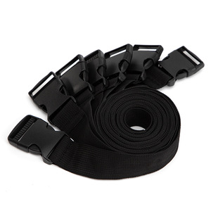 Black 7 Piece <b>Bondage</b> Strap <b>Set</b> For Adult Use Flirting And Restraint Gear - Product Image 4