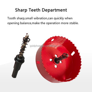 Yyc, sierras perforadoras de varios tamaños, broca bimetálica, herramienta de perforación, <span class=keywords><strong>sierra</strong></span> Circular para Metal, madera, tablero de yeso de PVC - Product Image 2