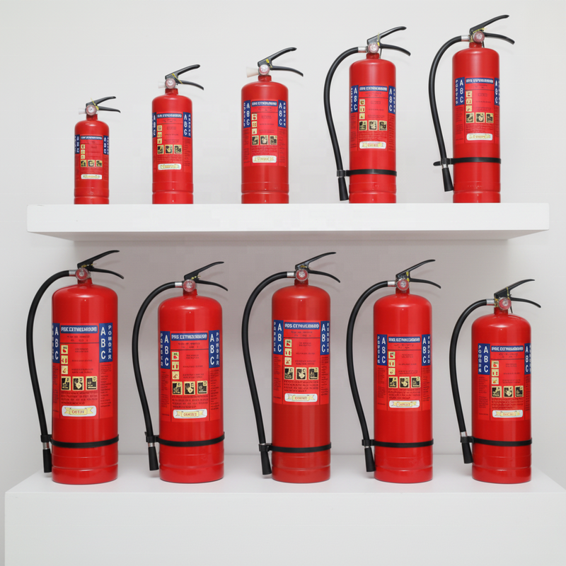 Small 1KG 2KG Fire Extinguisher 20