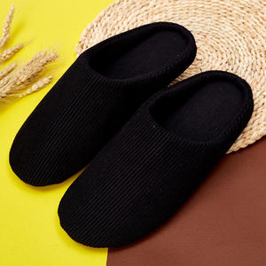 Zapatillas desechables <span class=keywords><strong>B</strong></span> & <span class=keywords><strong>B</strong></span> para hotel y hogar, pantuflas oscuras de viaje, venta al por mayor de fábrica - Product Image 3