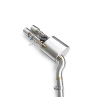 Système d'échappement amélioré Valvetronic en acier inoxydable pour Audi A8 A8L D4 3.0T 4.0T