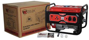 Generador Portátil Silencioso de 2800W con Arranque Eléctrico para Uso en Campo, Motor de Gasolina - Product Image 6
