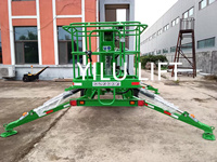 Vente d'usine, nacelle élévatrice à flèche télescopique remorquable Sky Trailer certifiée CE, 10 à 20 m