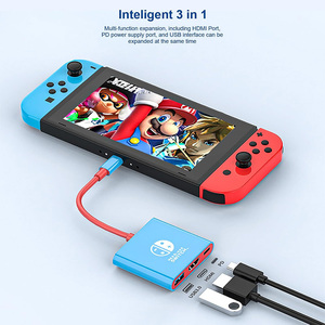 แท่นชาร์จสวิตช์ Type C เป็นสายแปลง HD-MI สำหรับ <span class=keywords><strong>Nintendo</strong></span> <span class=keywords><strong>Switch</strong></span> รองรับ4K/60Hz - Product Image 3