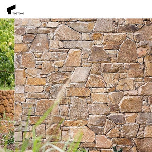 Tostone Terre Tones Usine Taille Personnalisée Extérieur Orange Mur <span class=keywords><strong>Pavé</strong></span> <span class=keywords><strong>Pierre</strong></span> pour Extérieur <span class=keywords><strong>Jardin</strong></span> Paysage Maison Villa Décoration - Product Image 5