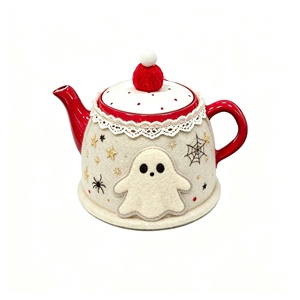 OEM ODM Halloween Themed Teapot Cozy Lace Teapot Warmer Insulated <strong>Tea</strong> <strong>Pot</strong> <strong>Cosy</strong> for Home Kitchen Holiday Party Table Decor - Product Image 2