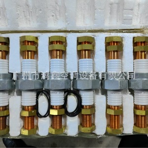 Bloque de terminales de latón tipo barrera 02XR45004301 para enfriador centrífugo - Product Image 1