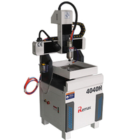 4040 mini machine de gravure coupée cnc pour laiton en aluminium