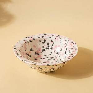 Tigela de Cerâmica Ecológica para Cães com Boca Rasa e Proteção para o Pescoço, Design Universal à Prova d'Água IPX5 em Forma de UFO - Product Image 6