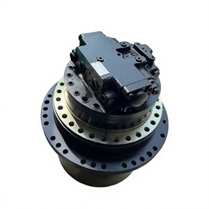 Stock de pièces de machines de construction d'occasion R904 R906 L Entraînement final 10118562 11428178 Moteur de déplacement de boîte de vitesses de voyage pour Liebherr - Product Image 1