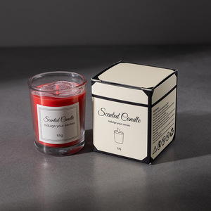 LANJO hot selling handmade colorful custom soy wax scented <b>candle</b> for home decoration and party - Product Image 5