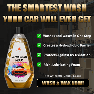 Liquide <span class=keywords><strong>de</strong></span> lavage moussant <span class=keywords><strong>de</strong></span> qualité professionnelle, <span class=keywords><strong>nettoyage</strong></span> et cirage intégrés, revêtement hydrophobe pour shampoing auto - Product Image 3