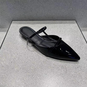 Pantofole in <span class=keywords><strong>pelle</strong></span> personalizzate di marca ZAZB sandali da <span class=keywords><strong>donna</strong></span> pantofole di lusso abito da sposa da <span class=keywords><strong>donna</strong></span> e da <span class=keywords><strong>donna</strong></span> - Product Image 5