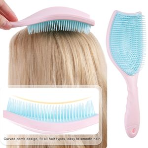 Brosse à cheveux démêlante pour femmes, brosse démêlante personnalisée avec logo, brosse à cheveux magique massante pour démêler les nœuds - Product Image 5