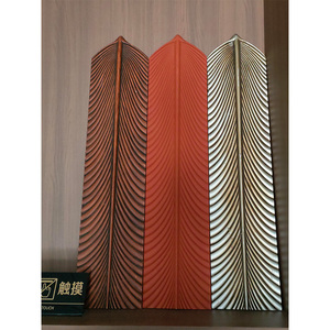 Bán buôn mặt trăng đá PU Panel tường giá rẻ Faux Polyurethane đá Bảng điều chỉnh 3D bảng tường đá nhân tạo nhà máy Polyurethane - Product Image 3