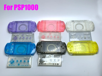 Coque de protection pour PSP 1000, ensemble complet de coques pour console PSP 1000
