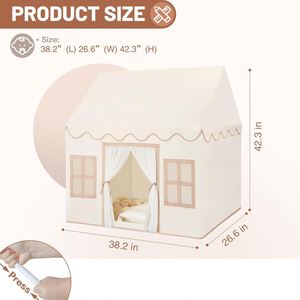 Juguetes de Buena Calidad, Tienda de Juegos para Niños con Tapete Acolchado para Cumpleaños, Regalo de Casa de Juegos para Navidad - Product Image 2