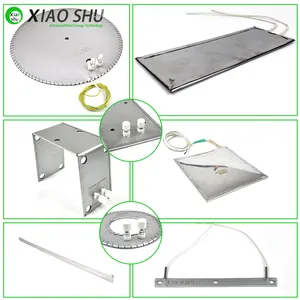 Xiaoshu tùy chỉnh công nghiệp mica tròn thép không gỉ tấm sưởi điện yếu tố tấm nóng