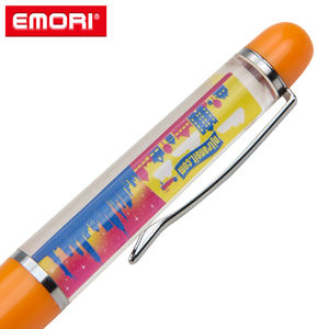 Stylo à encre liquide flottante dynamique en acrylique ABS personnalisé, accroche-regard, avec objet 3D - Product Image 4