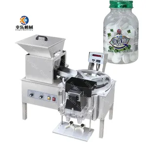 Mini contador digital Máquina semiautomática de cápsulas de tabletas Venta caliente Cápsula de tableta de conteo de dulces en la botella vacía